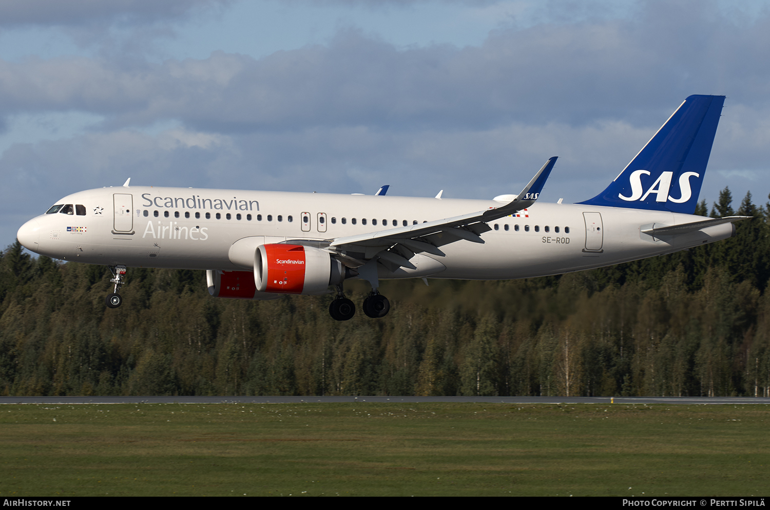 Aircraft Photo of SE-ROD | Airbus A320-251N | Scandinavian Airlines - SAS | AirHistory.net #121444