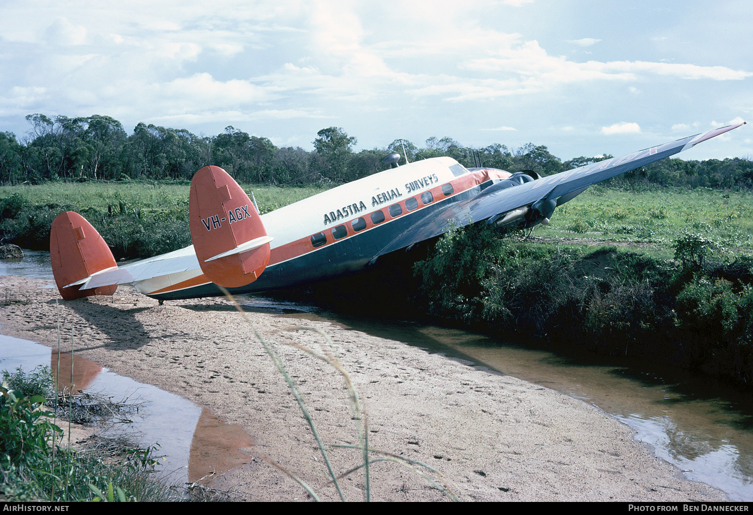 Aircraft Photo of VH-AGX | Lockheed 414 Hudson Mk.IIIA | Adastra Aerial Surveys | AirHistory.net #121480