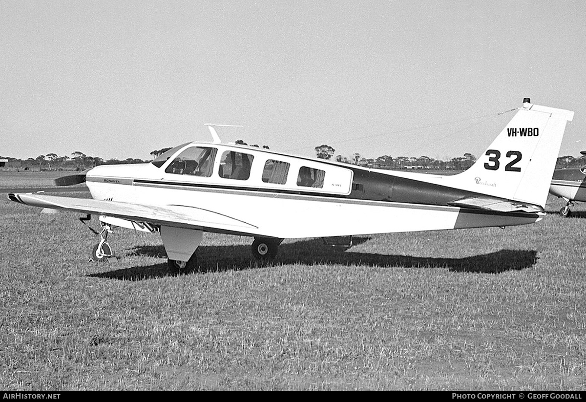 Aircraft Photo of VH-WBO | Beech A36 Bonanza 36 | AirHistory.net #121485