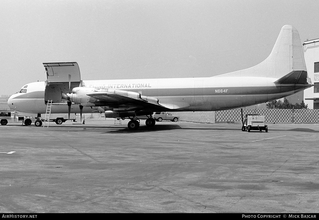 Aircraft Photo of N664F | Lockheed L-188A(F) Electra | Fleming International | AirHistory.net #121497