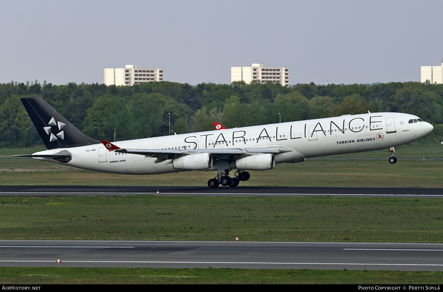 Aircraft Photo of TC-JDL | Airbus A340-311 | Turkish Airlines | AirHistory.net #121533