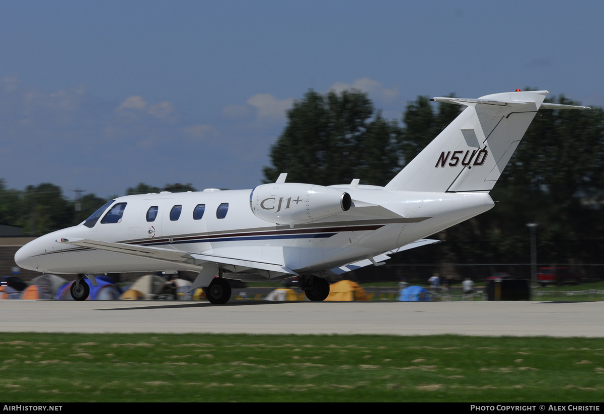 Aircraft Photo of N5UD | Cessna 525 CitationJet CJ1+ | AirHistory.net #121538