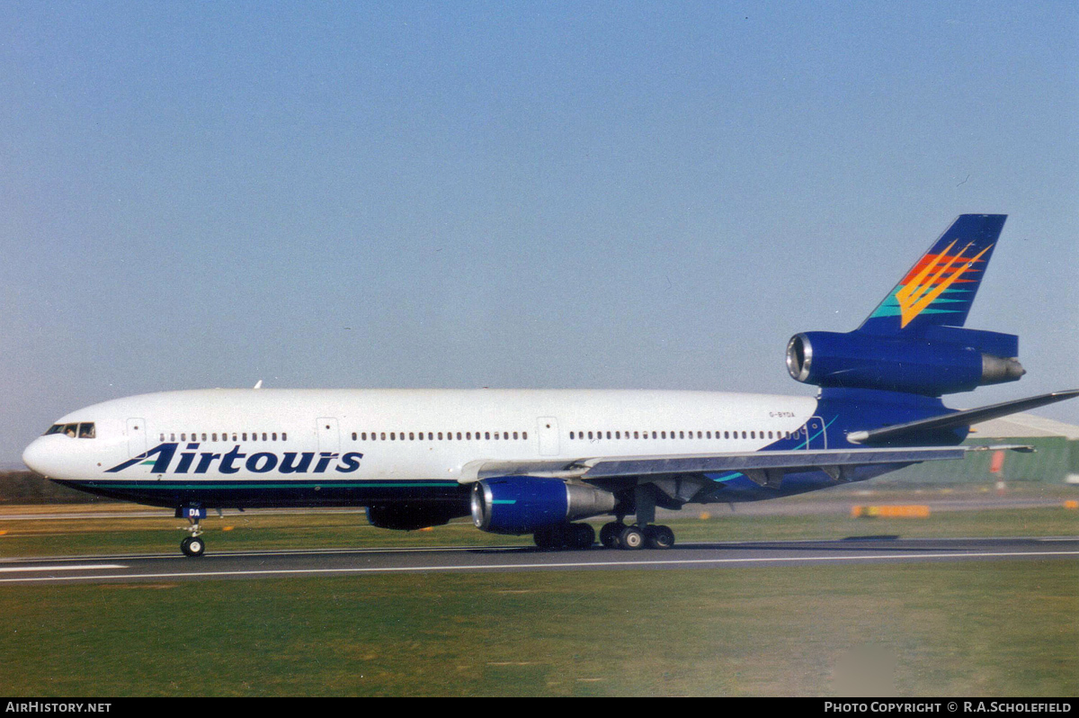 Aircraft Photo of G-BYDA | McDonnell Douglas DC-10-30 | Airtours International | AirHistory.net #121552