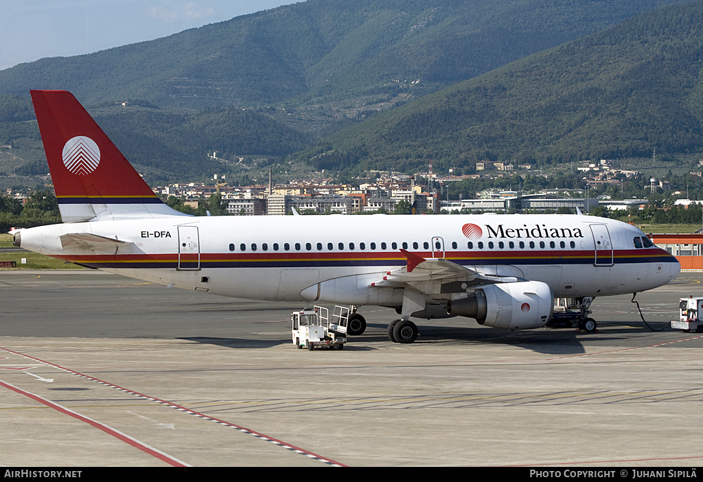 Aircraft Photo of EI-DFA | Airbus A319-112 | Meridiana | AirHistory.net #121565