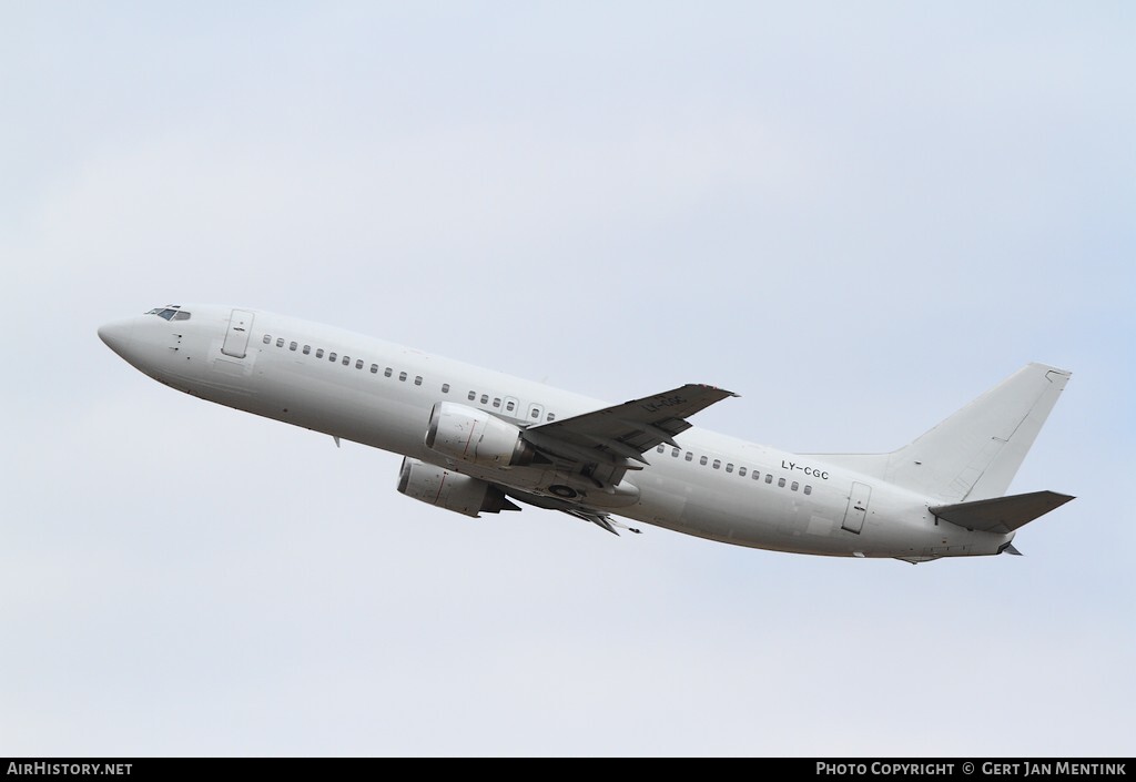 Aircraft Photo of LY-CGC | Boeing 737-4Y0 | AirHistory.net #121570