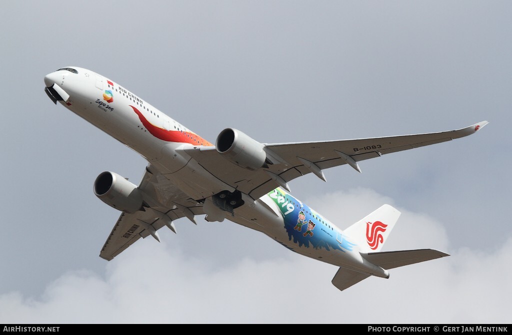 Aircraft Photo of B-1083 | Airbus A350-941 | Air China | AirHistory.net #121577