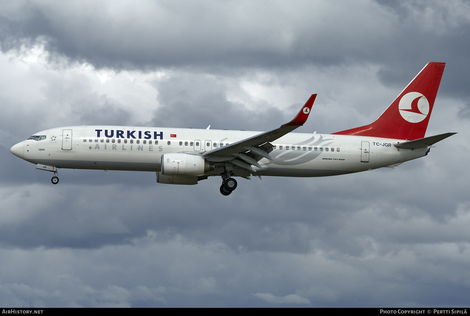 Aircraft Photo of TC-JGR | Boeing 737-8F2 | Turkish Airlines | AirHistory.net #121580