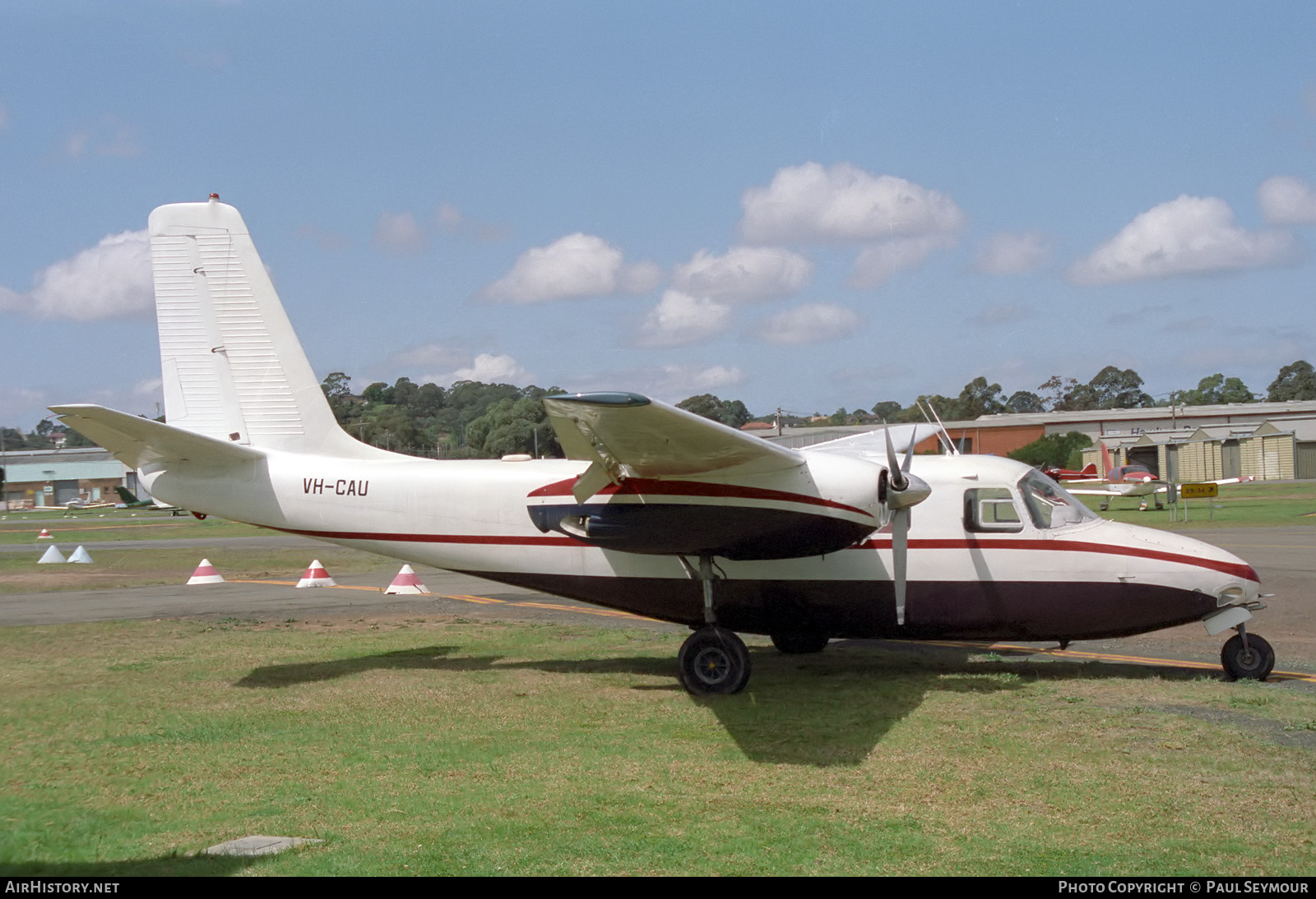 Aircraft Photo of VH-CAU | Aero Commander 560E Commander | AirHistory.net #121583