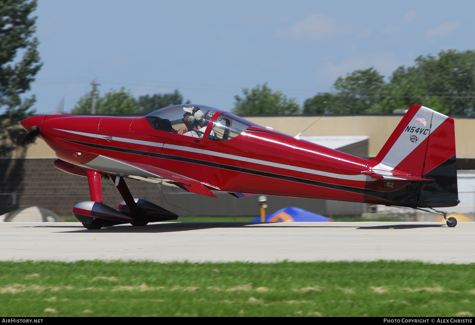 Aircraft Photo of N54VC | Van's RV-6 | AirHistory.net #121585