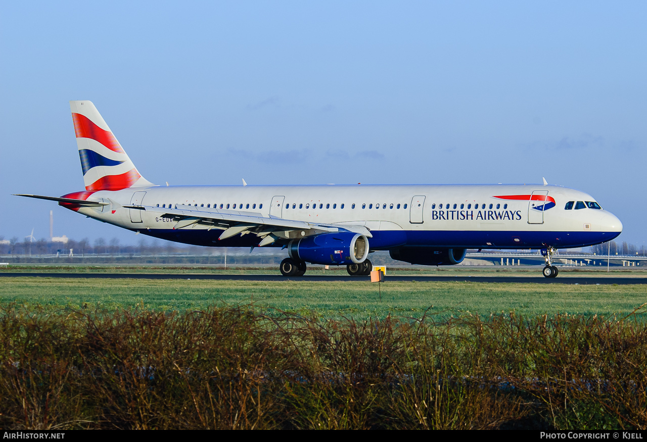 Aircraft Photo of G-EUXI | Airbus A321-231 | British Airways | AirHistory.net #121619