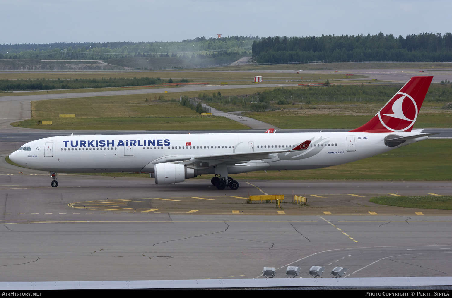 Aircraft Photo of TC-JOM | Airbus A330-302 | Turkish Airlines | AirHistory.net #121622