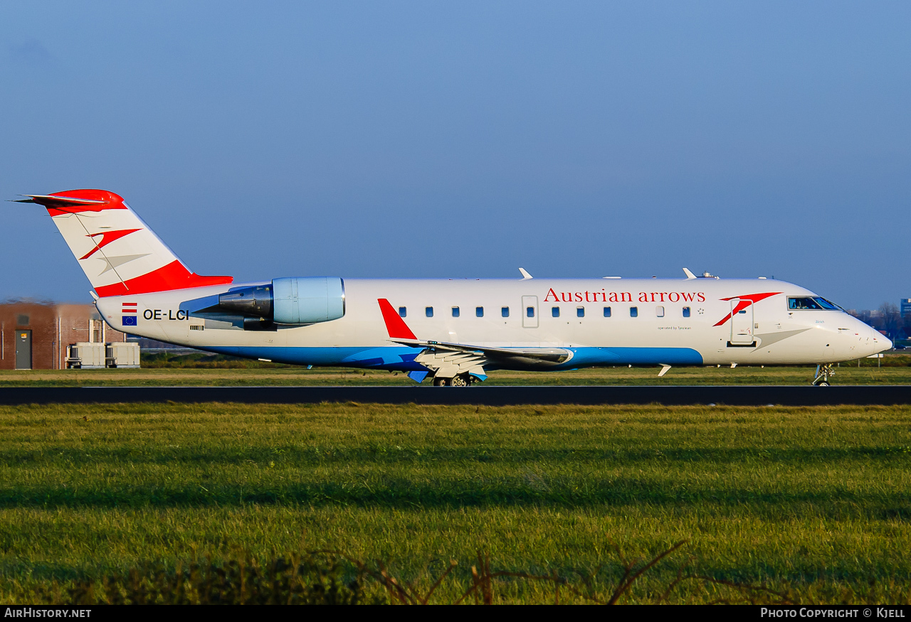 Aircraft Photo of OE-LCI | Canadair CRJ-200LR (CL-600-2B19) | Austrian Arrows | AirHistory.net #121629