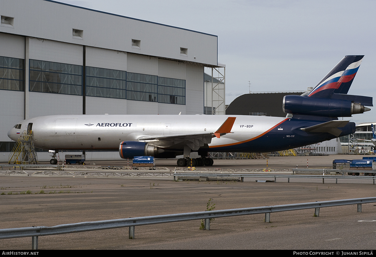 Aircraft Photo of VP-BDP | McDonnell Douglas MD-11/F | Aeroflot - Russian Airlines Cargo | AirHistory.net #121631