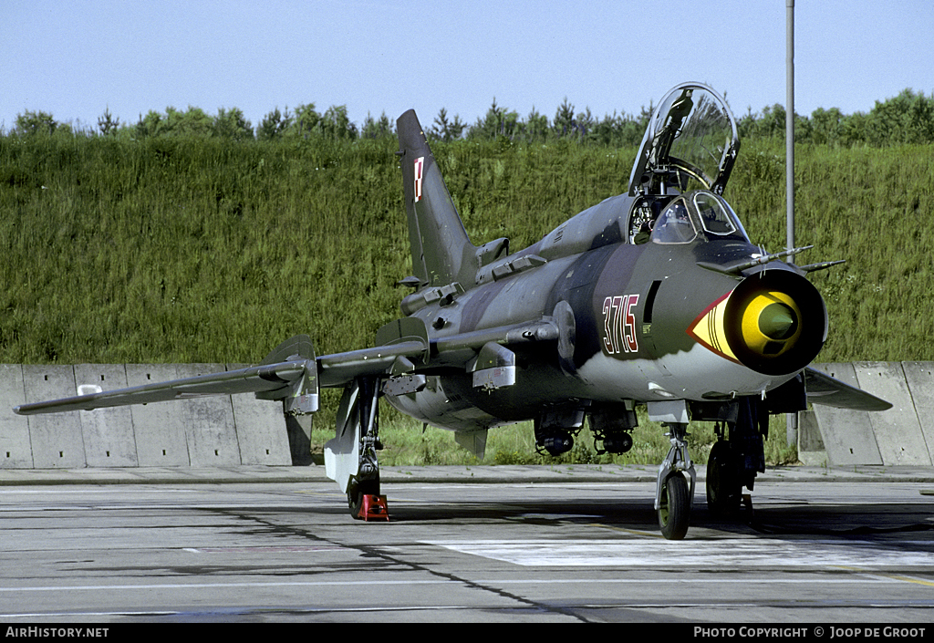 Aircraft Photo of 3715 | Sukhoi Su-22M4 | Poland - Air Force | AirHistory.net #121637