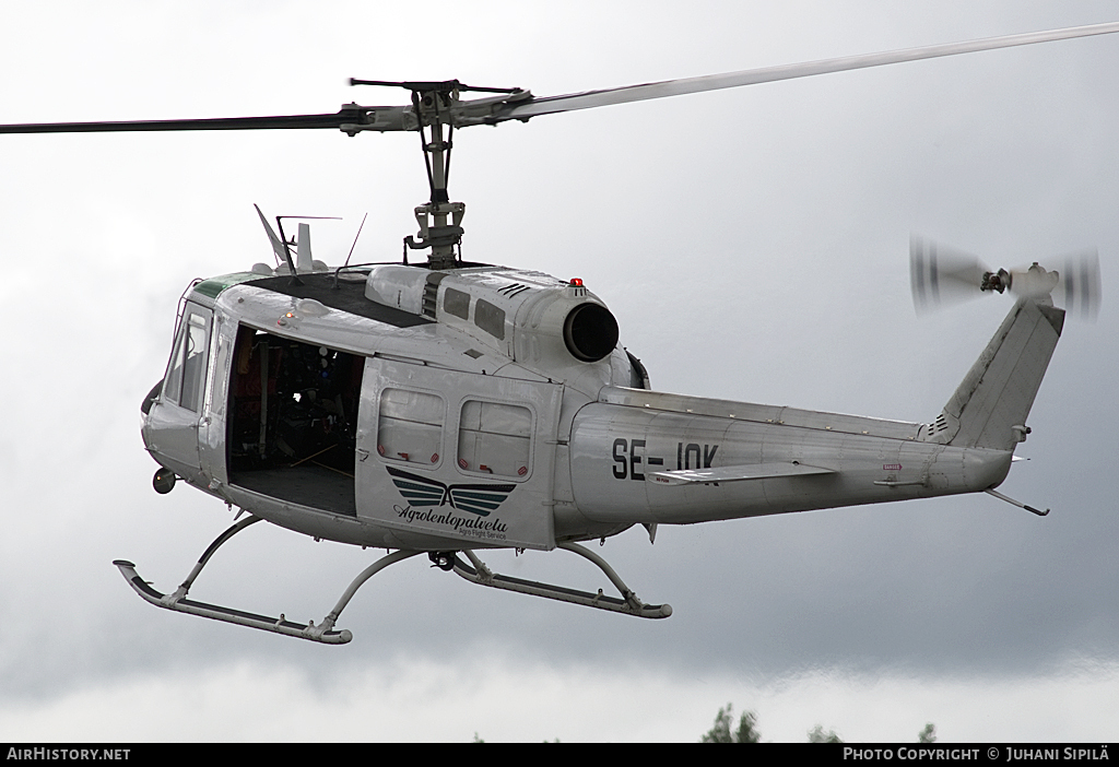 Aircraft Photo of SE-JOK | Bell UH-1H Iroquois | Agrolentopalvelu - Agro Flight Service | AirHistory.net #121641