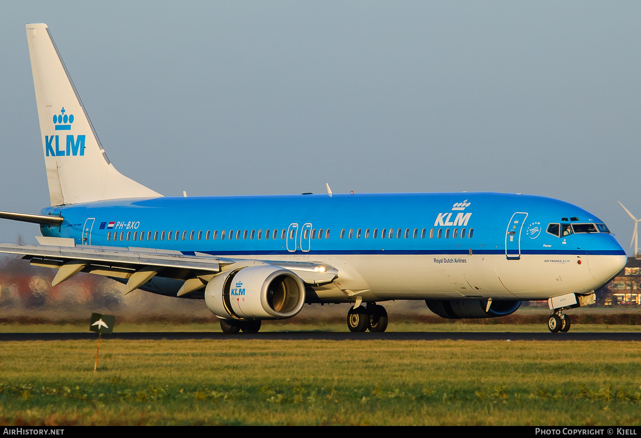 Aircraft Photo of PH-BXO | Boeing 737-9K2 | KLM - Royal Dutch Airlines | AirHistory.net #121642