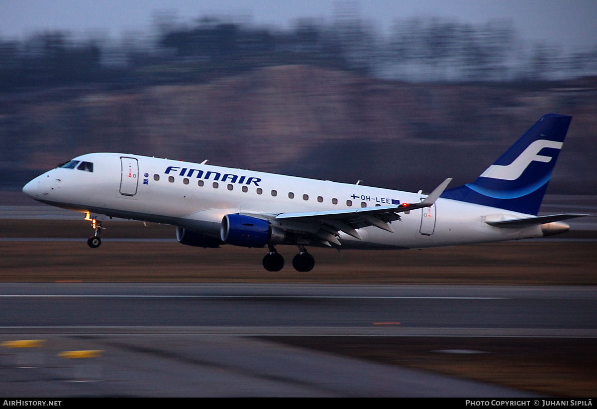 Aircraft Photo of OH-LEE | Embraer 170STD (ERJ-170-100STD) | Finnair | AirHistory.net #121644