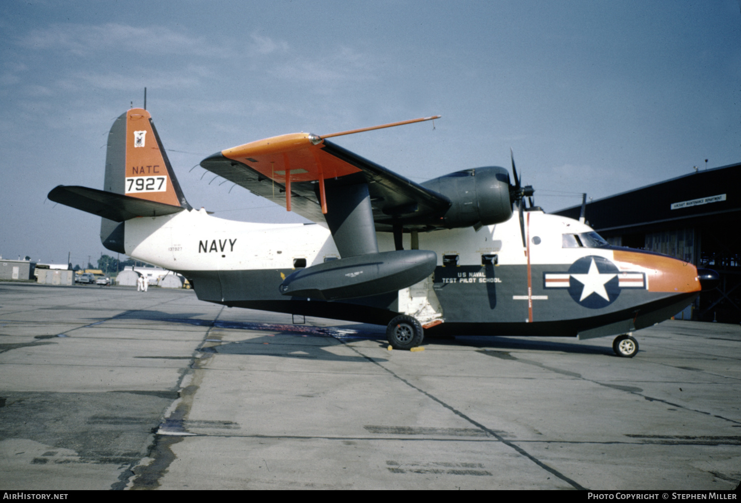 Aircraft Photo of 137927 / 7927 | Grumman HU-16C Albatross | USA - Navy | AirHistory.net #121656