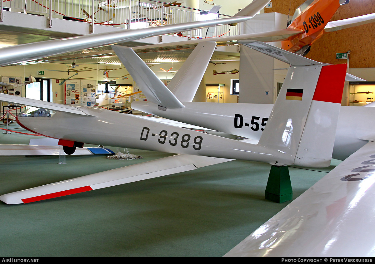 Aircraft Photo of D-9389 | Glasflügel BS-1 | AirHistory.net #121685
