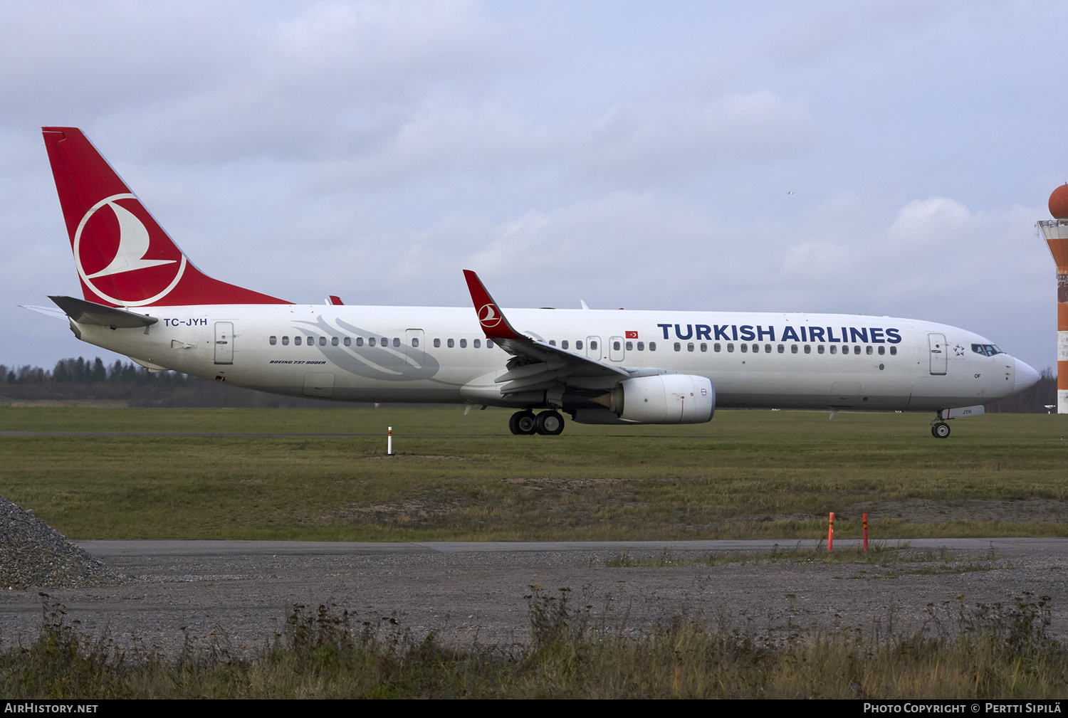 Aircraft Photo of TC-JYH | Boeing 737-9F2/ER | Turkish Airlines | AirHistory.net #121686