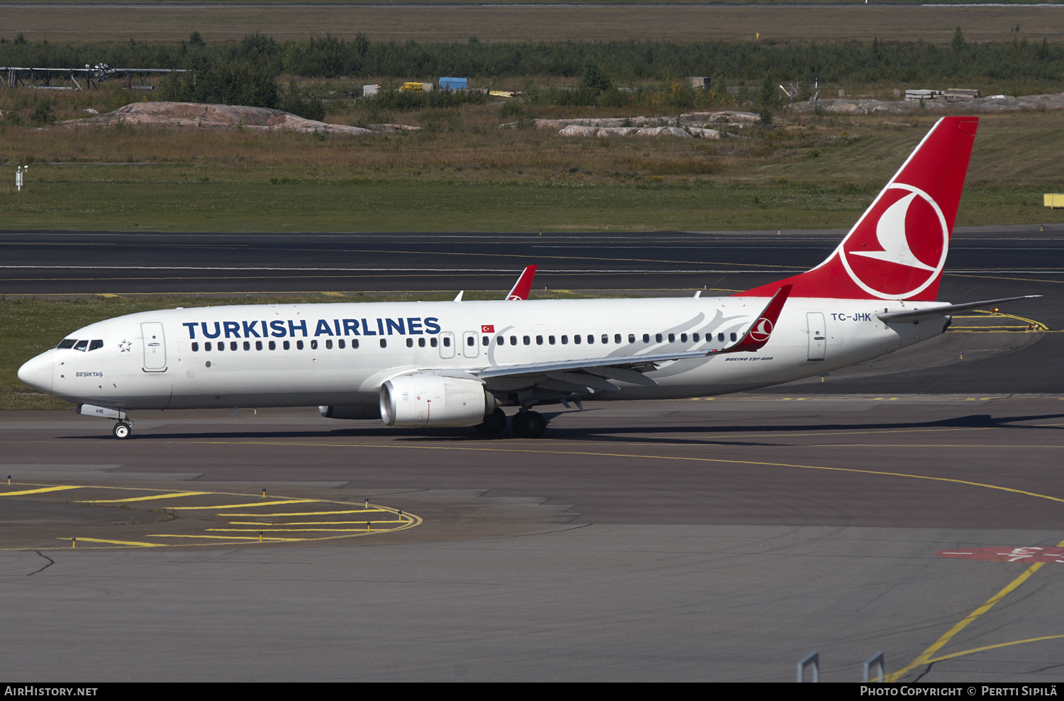Aircraft Photo of TC-JHK | Boeing 737-8F2 | Turkish Airlines | AirHistory.net #121705