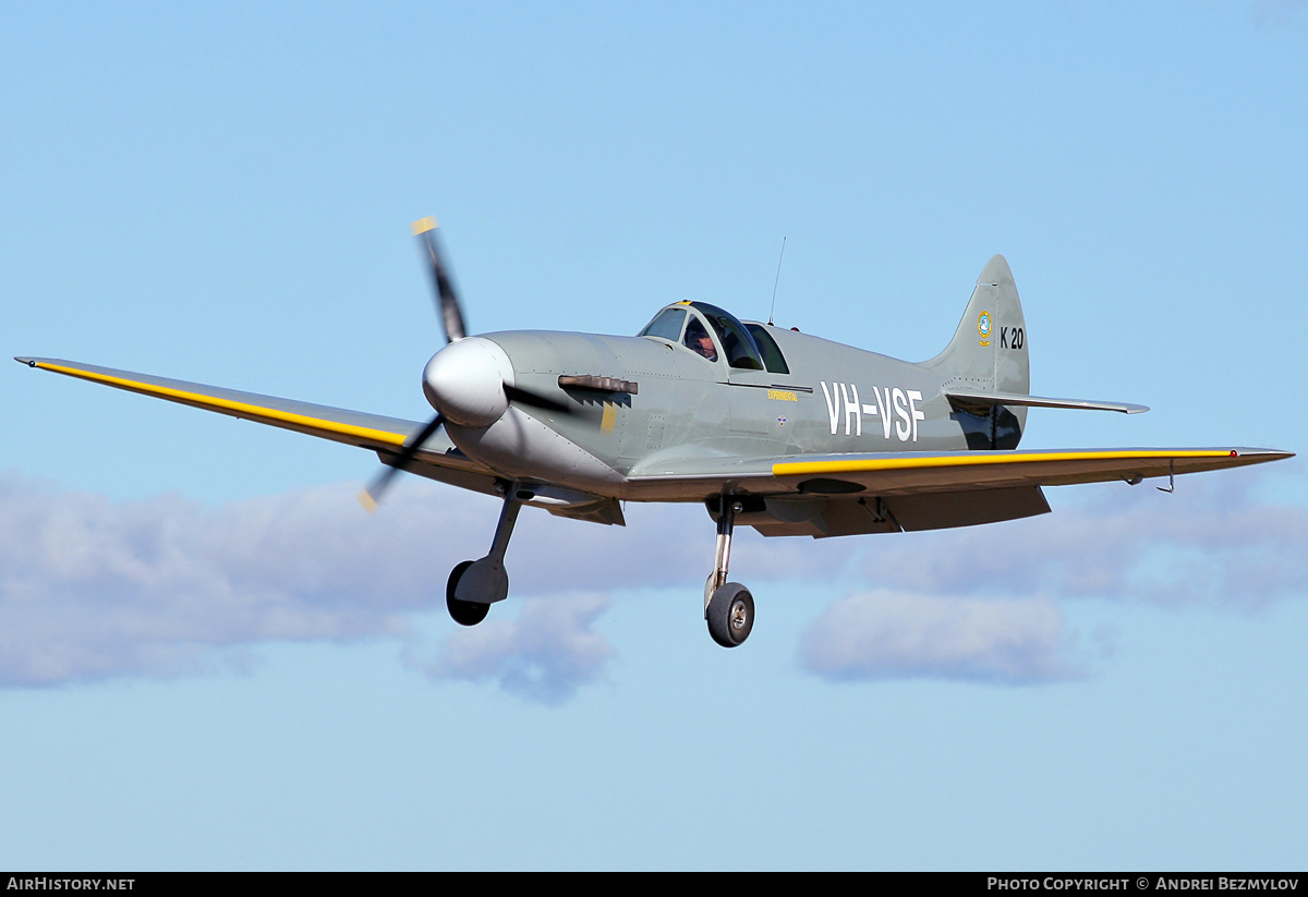 Aircraft Photo of VH-VSF | Supermarine Aircraft Spitfire Mk26 | AirHistory.net #121706