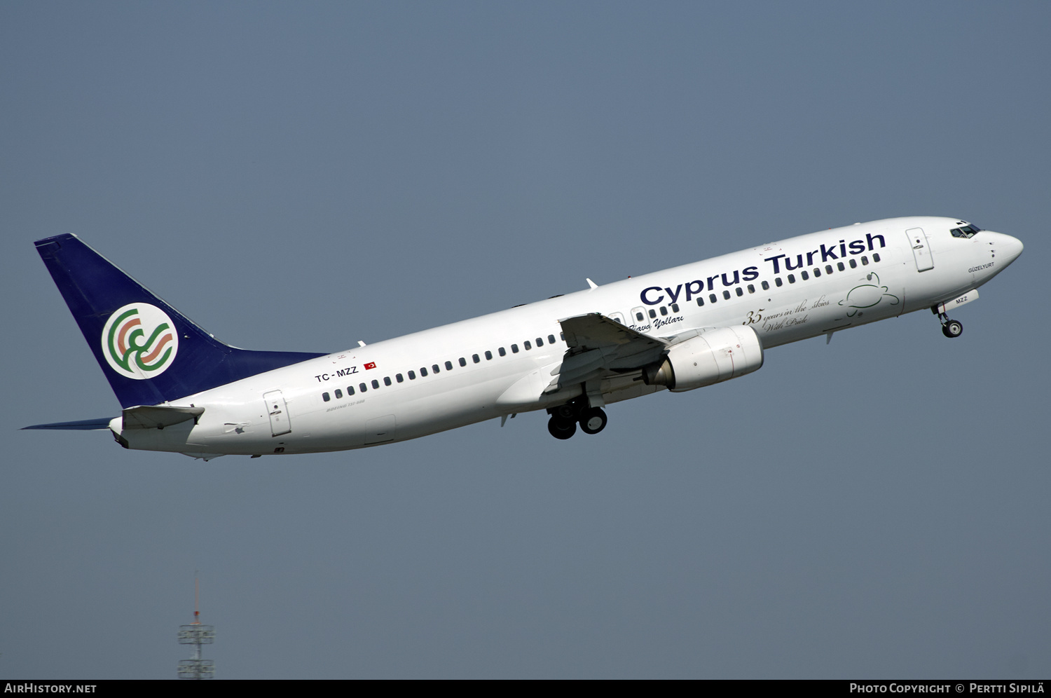 Aircraft Photo of TC-MZZ | Boeing 737-8S3 | KTHY Kibris Türk Hava Yollari - Cyprus Turkish Airlines | AirHistory.net #121719