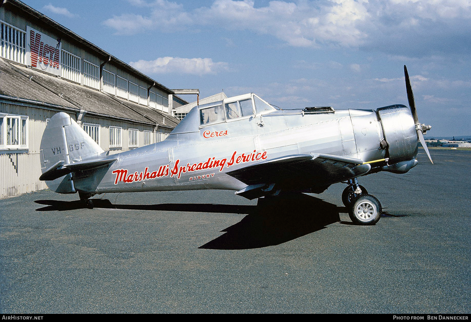 Aircraft Photo of VH-SSF | Commonwealth CA-28 Ceres C | Marshall's Spreading Service | AirHistory.net #121723