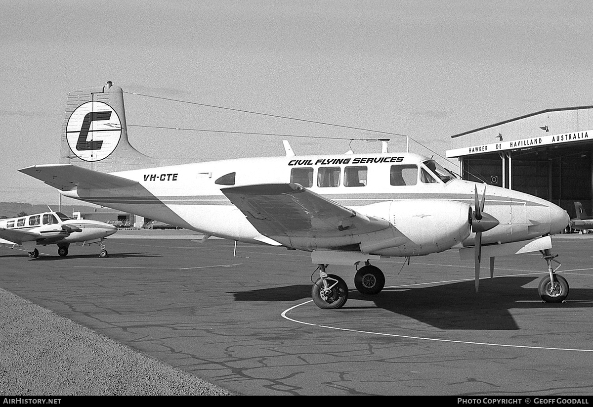 Aircraft Photo of VH-CTE | Beech 65 Queen Air | Civil Flying Services | AirHistory.net #121724