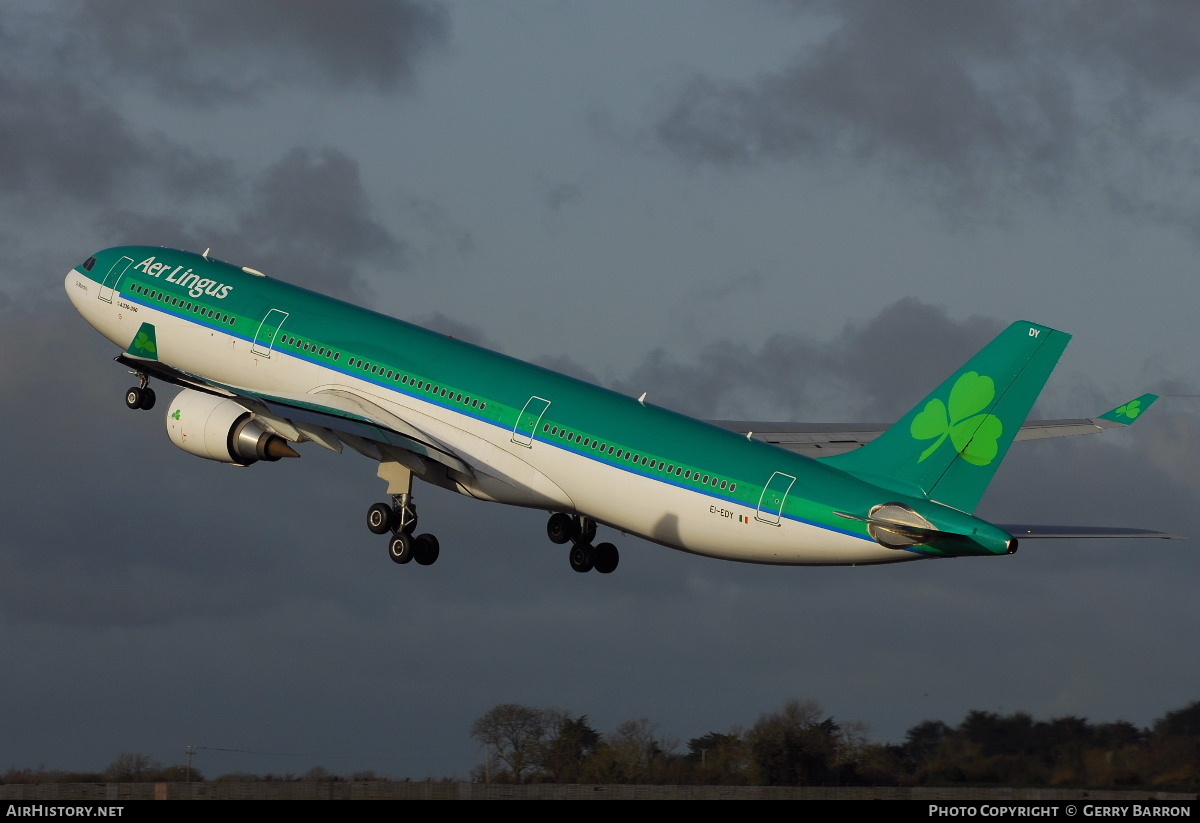 Aircraft Photo of EI-EDY | Airbus A330-302 | Aer Lingus | AirHistory.net #121727