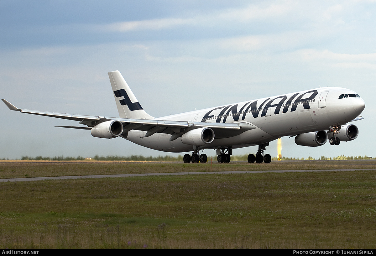 Aircraft Photo of OH-LQG | Airbus A340-313X | Finnair | AirHistory.net #121728