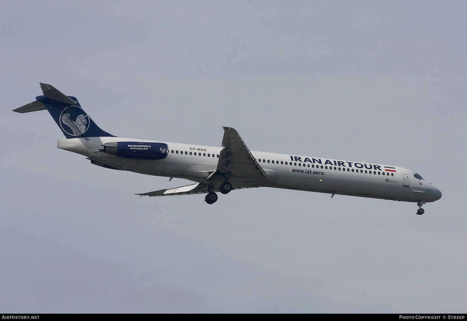 Aircraft Photo of EP-MDE | McDonnell Douglas MD-82 (DC-9-82) | Iran AirTour Airlines | AirHistory.net #121732