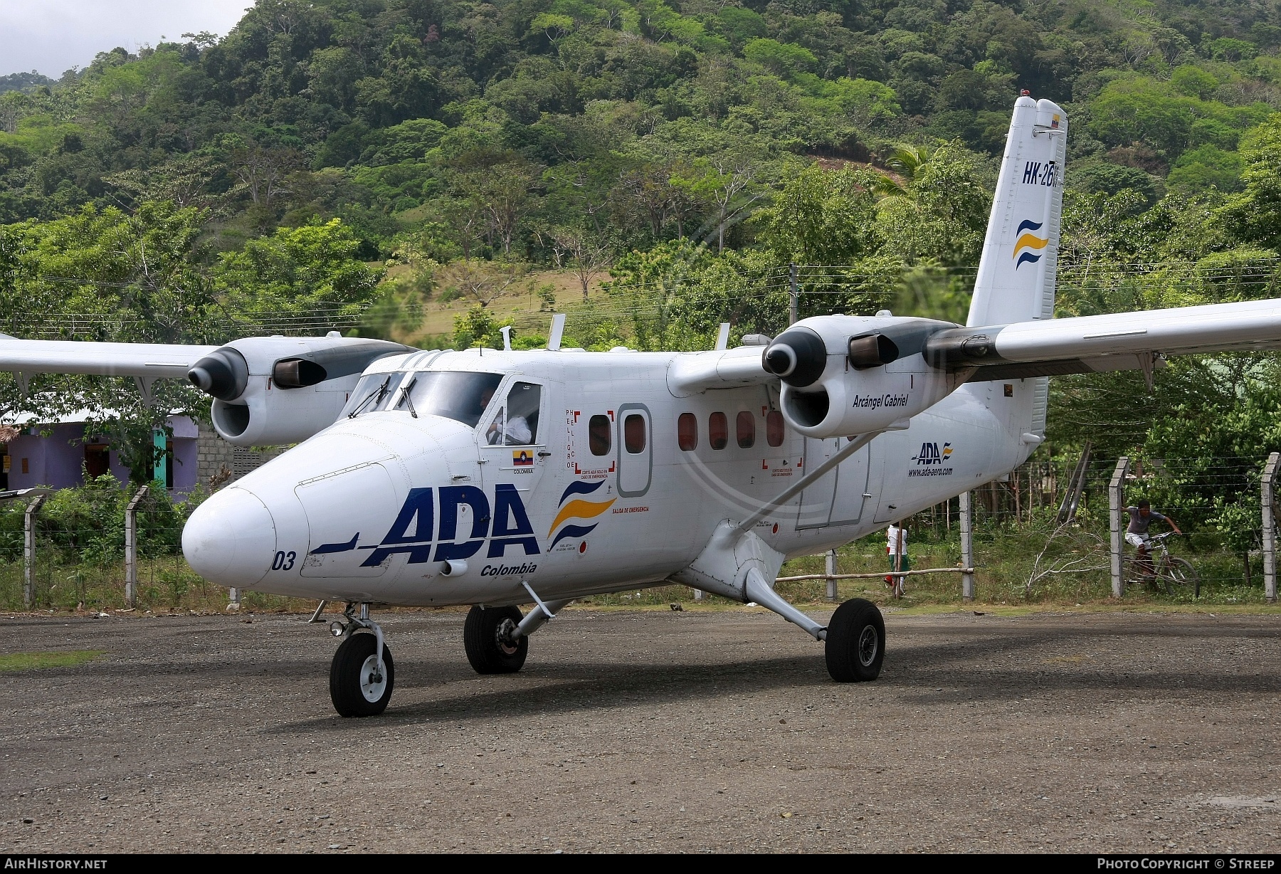 Aircraft Photo of HK-2603 | De Havilland Canada DHC-6-300 Twin Otter | ADA - Aerolínea de Antioquia | AirHistory.net #121742