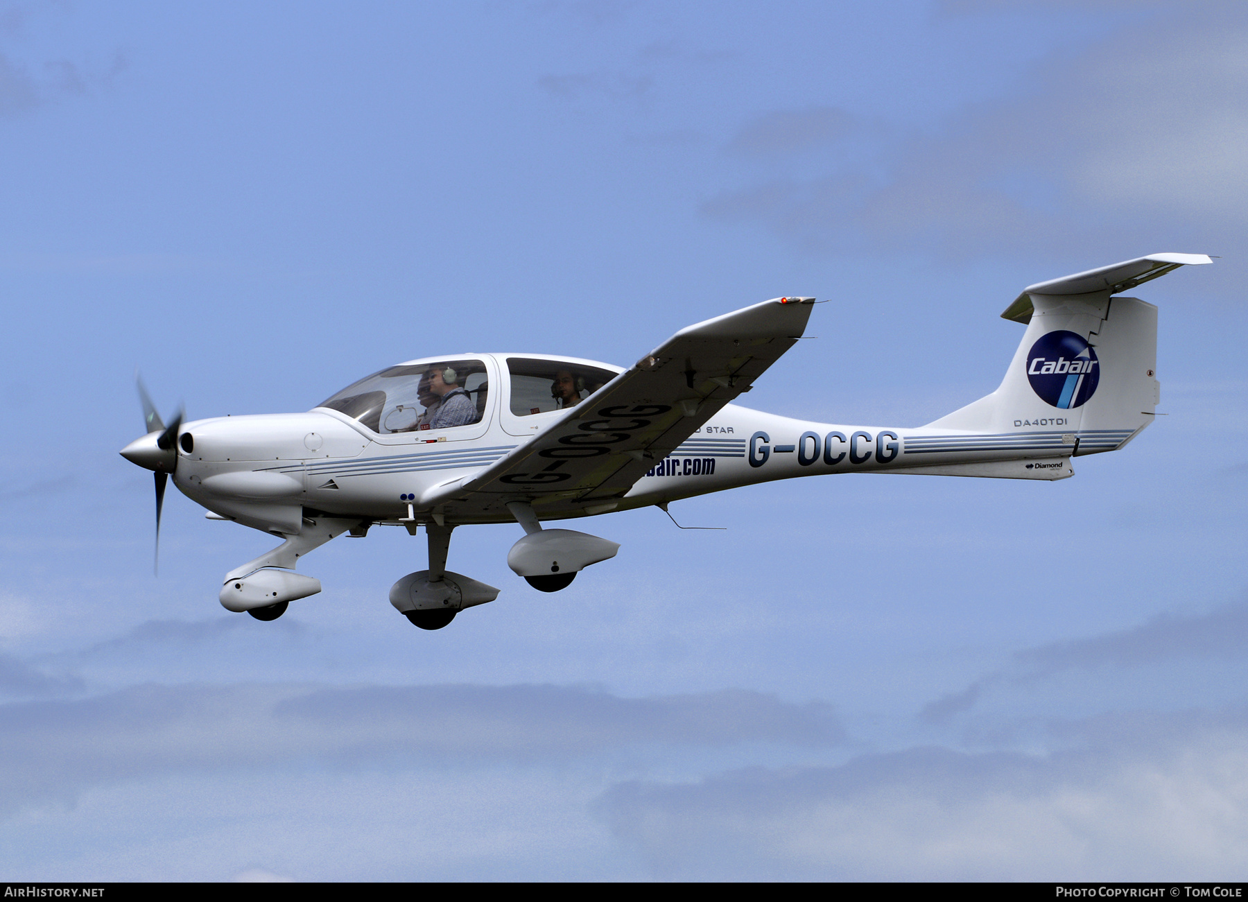 Aircraft Photo of G-OCCG | Diamond DA40D Diamond Star TDI | AirHistory.net #121770