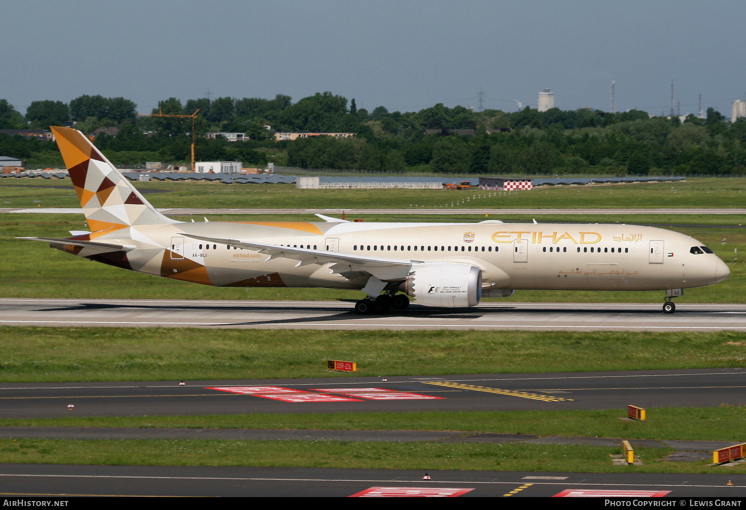 Aircraft Photo of A6-BLI | Boeing 787-9 Dreamliner | Etihad Airways | AirHistory.net #121771