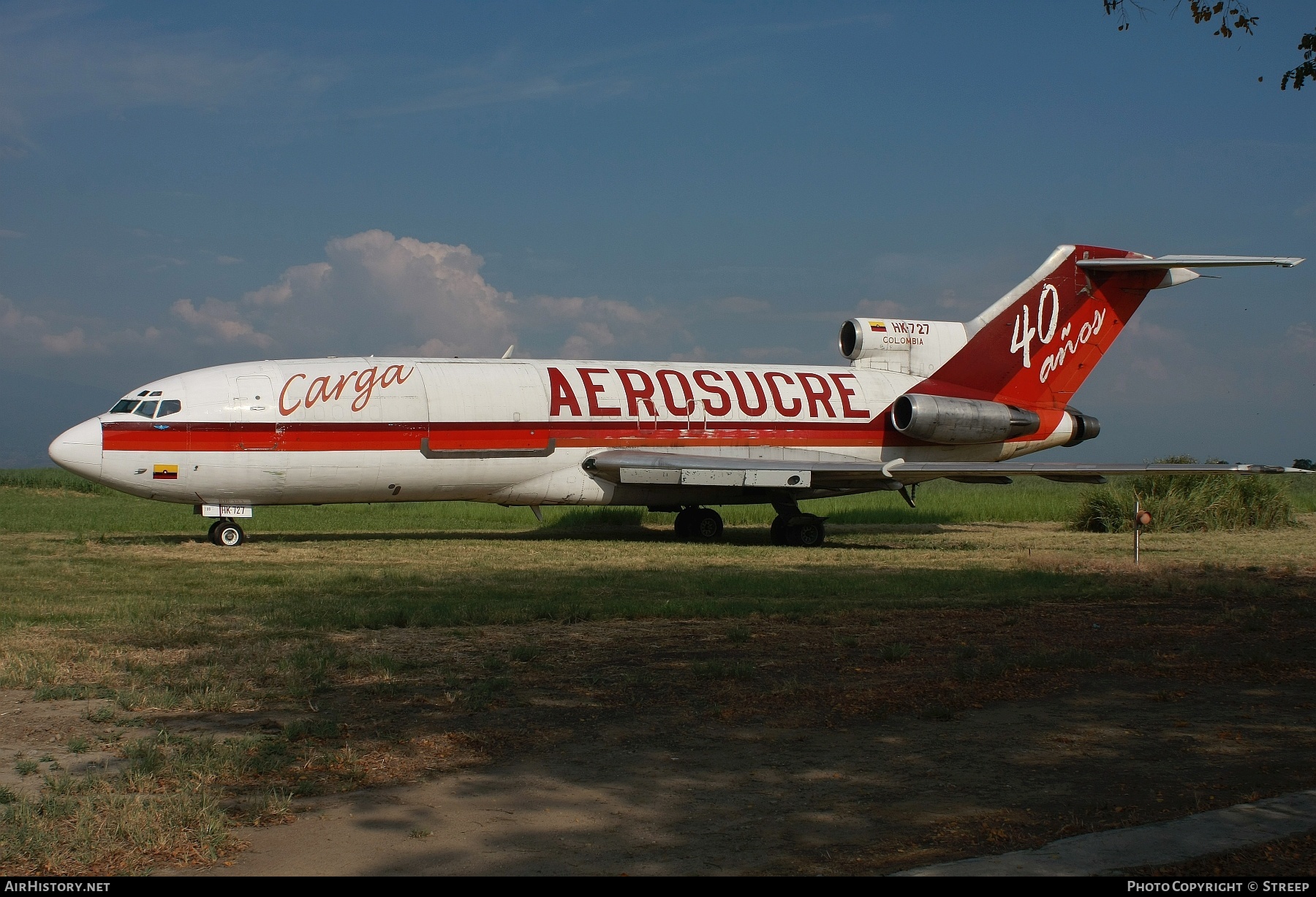 Aircraft Photo of HK-727 | Boeing 727-59(F) | Aerosucre Carga | AirHistory.net #121776