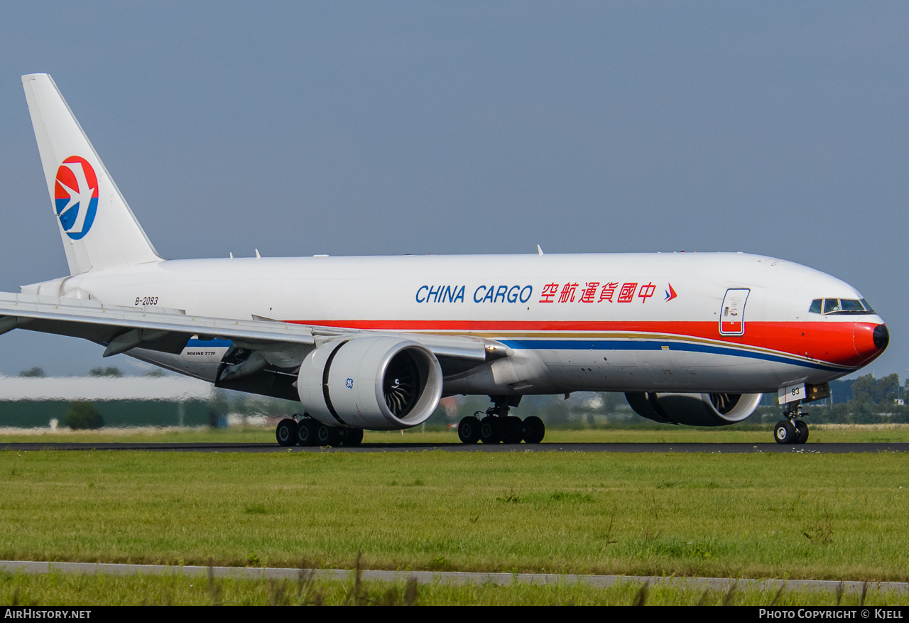 Aircraft Photo of B-2083 | Boeing 777-F6N | China Cargo Airlines | AirHistory.net #121809