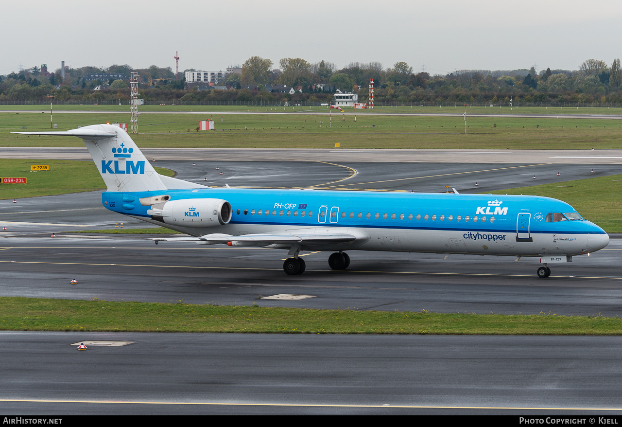 Aircraft Photo of PH-OFP | Fokker 100 (F28-0100) | KLM Cityhopper | AirHistory.net #121810
