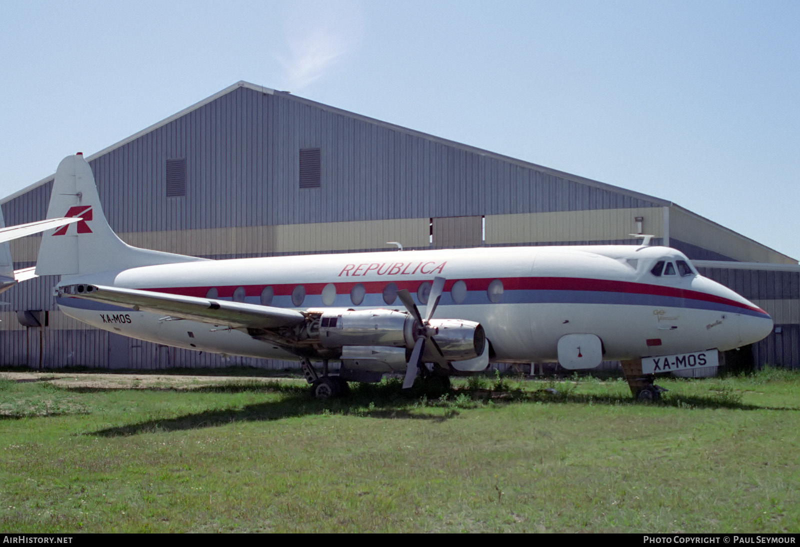 Aircraft Photo of XA-MOS | Vickers 786D Viscount | Aerolíneas República | AirHistory.net #121821