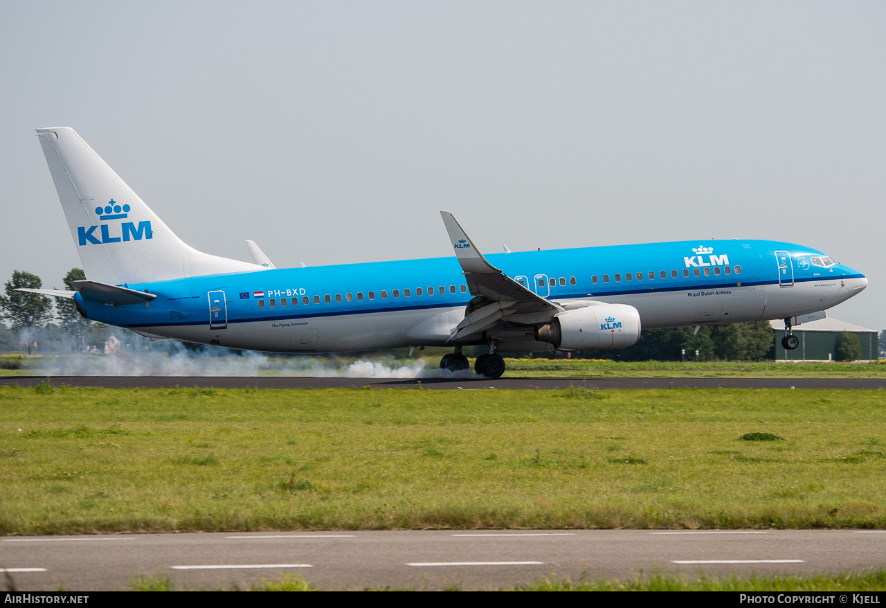 Aircraft Photo of PH-BXD | Boeing 737-8K2 | KLM - Royal Dutch Airlines | AirHistory.net #121823