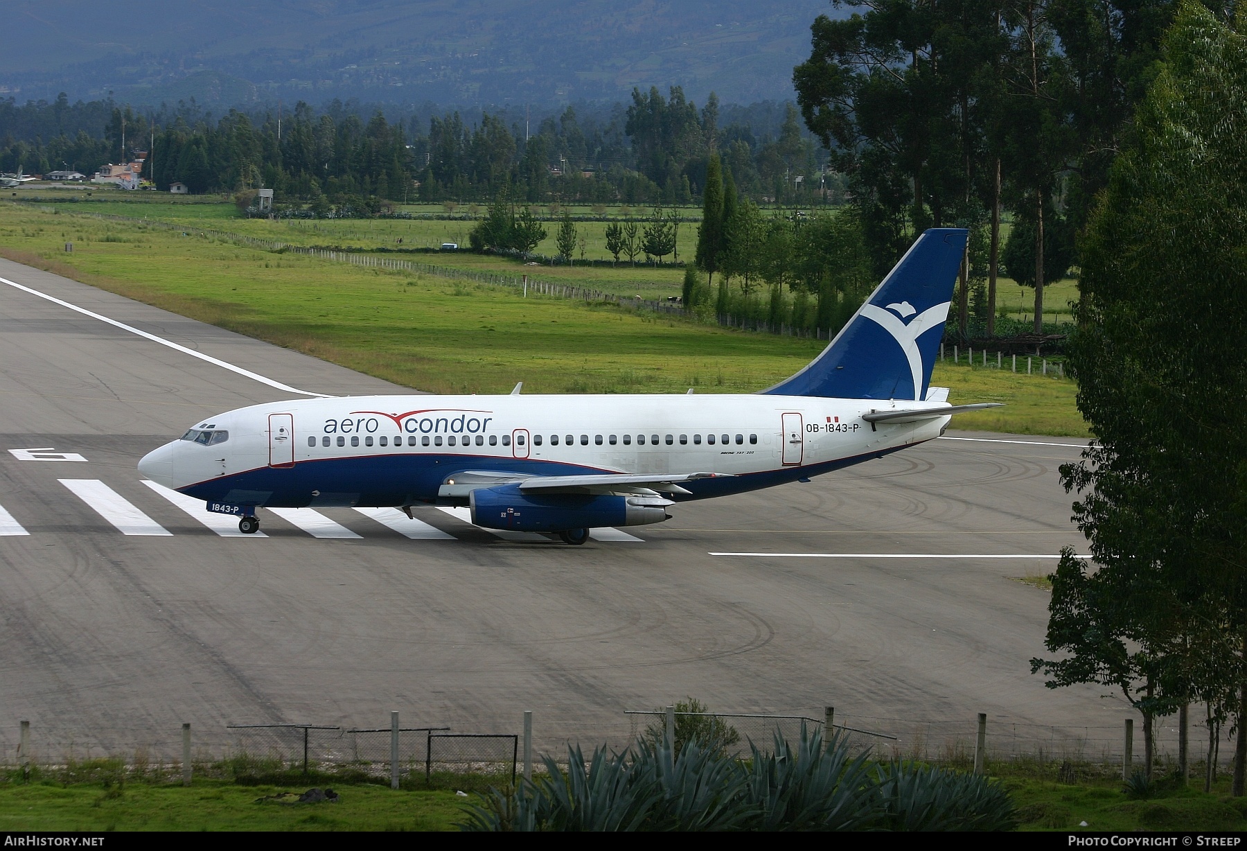 Aircraft Photo of OB-1843P | Boeing 737-217/Adv | Aero Cóndor Perú | AirHistory.net #121827