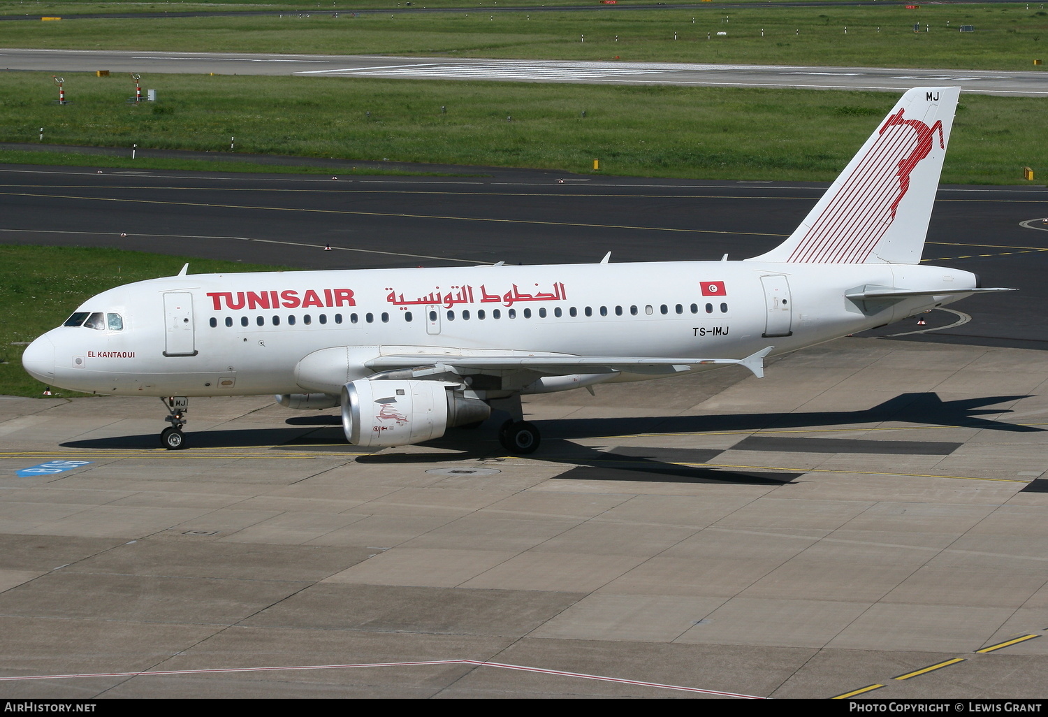 Aircraft Photo of TS-IMJ | Airbus A319-114 | Tunisair | AirHistory.net #121831