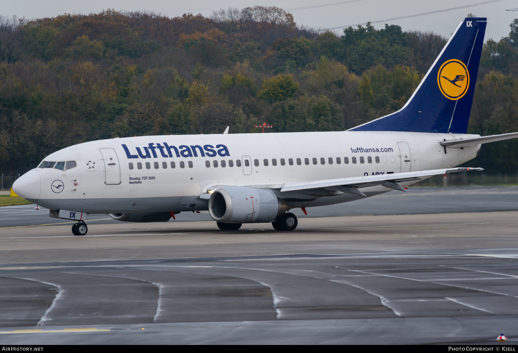 Aircraft Photo of D-ABIX | Boeing 737-530 | Lufthansa | AirHistory.net #121832