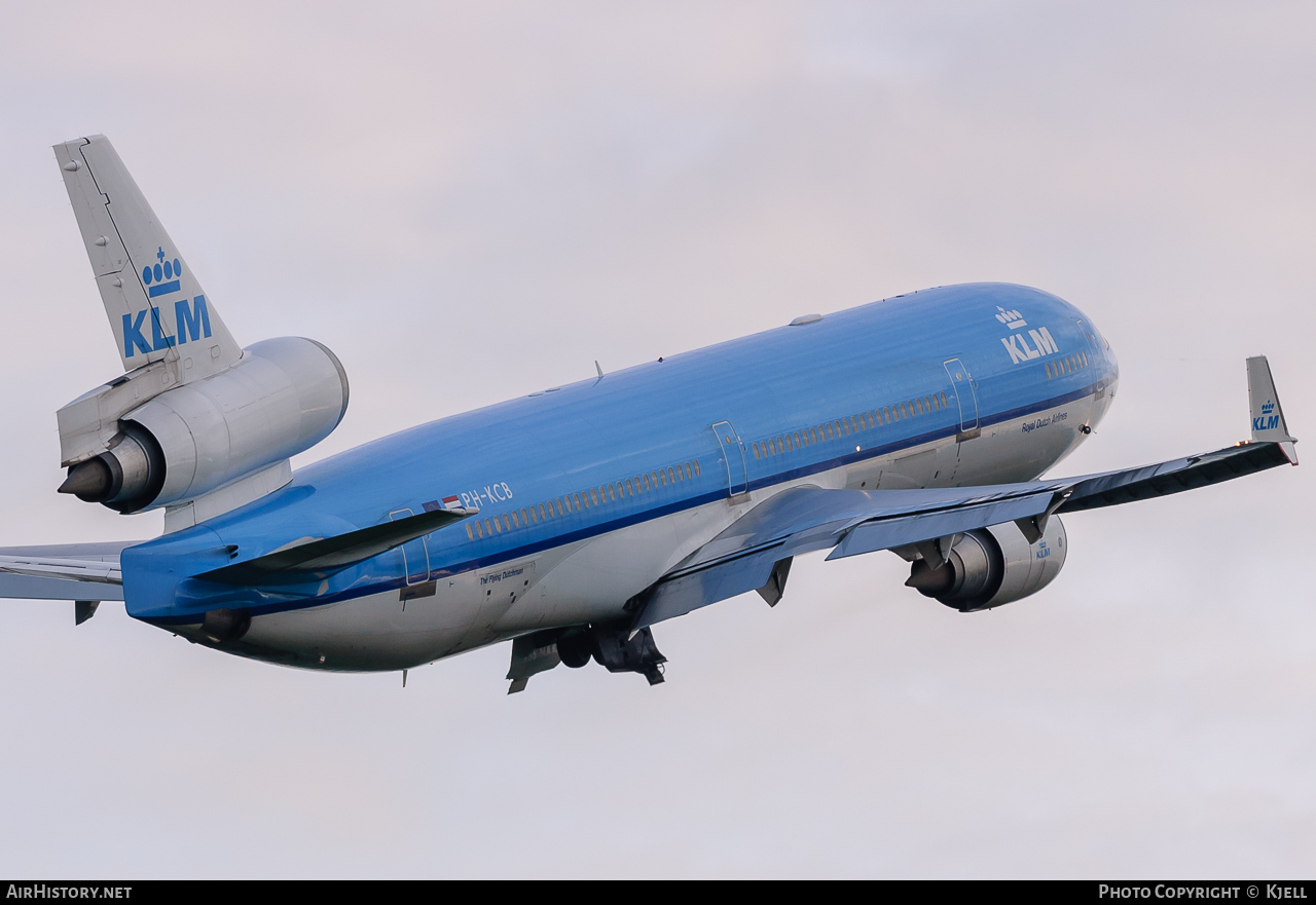 Aircraft Photo of PH-KCB | McDonnell Douglas MD-11 | KLM - Royal Dutch Airlines | AirHistory.net #121854