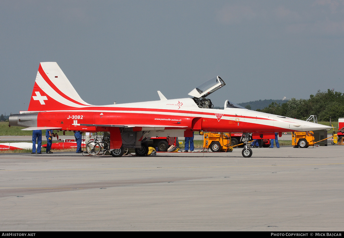 Aircraft Photo of J-3082 | Northrop F-5E Tiger II | Switzerland - Air Force | AirHistory.net #121857