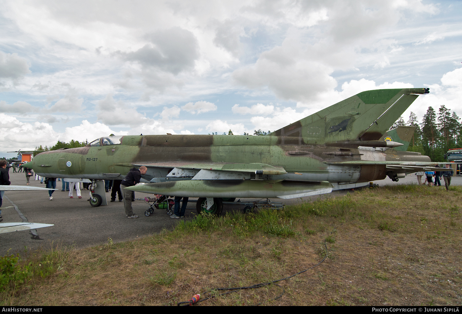 Aircraft Photo of MG-127 | Mikoyan-Gurevich MiG-21bis | Finland - Air Force | AirHistory.net #121862