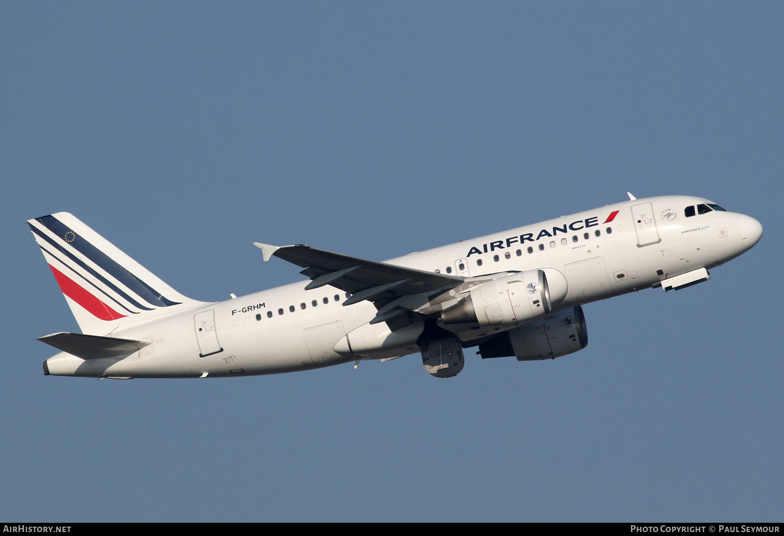 Aircraft Photo of F-GRHM | Airbus A319-111 | Air France | AirHistory.net #121869