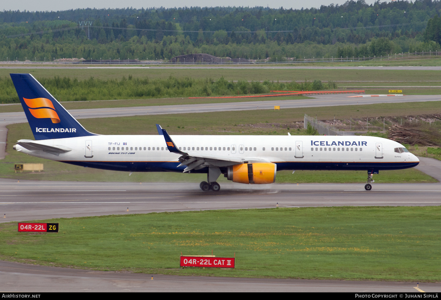 Aircraft Photo of TF-FIJ | Boeing 757-208 | Icelandair | AirHistory.net #121870
