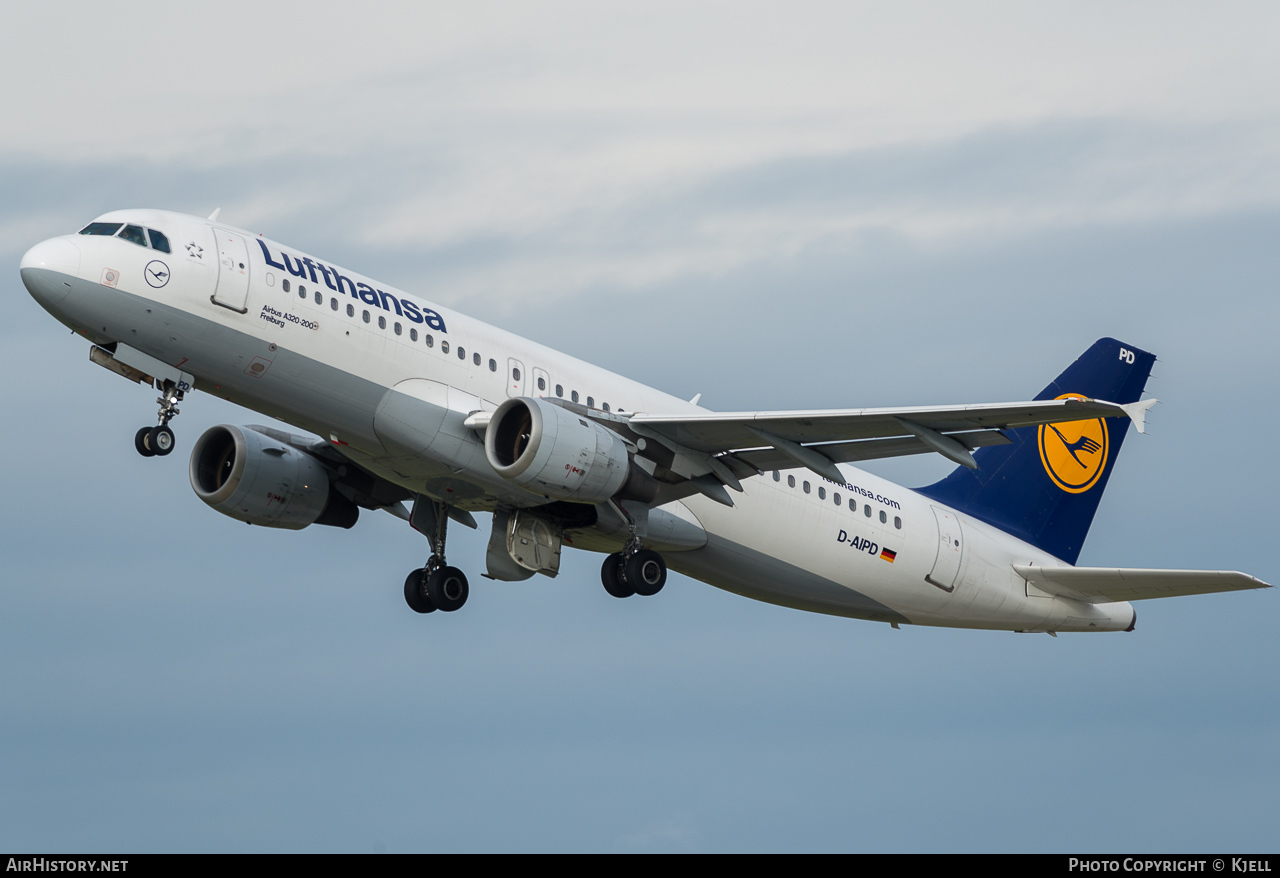 Aircraft Photo of D-AIPD | Airbus A320-211 | Lufthansa | AirHistory.net #121890