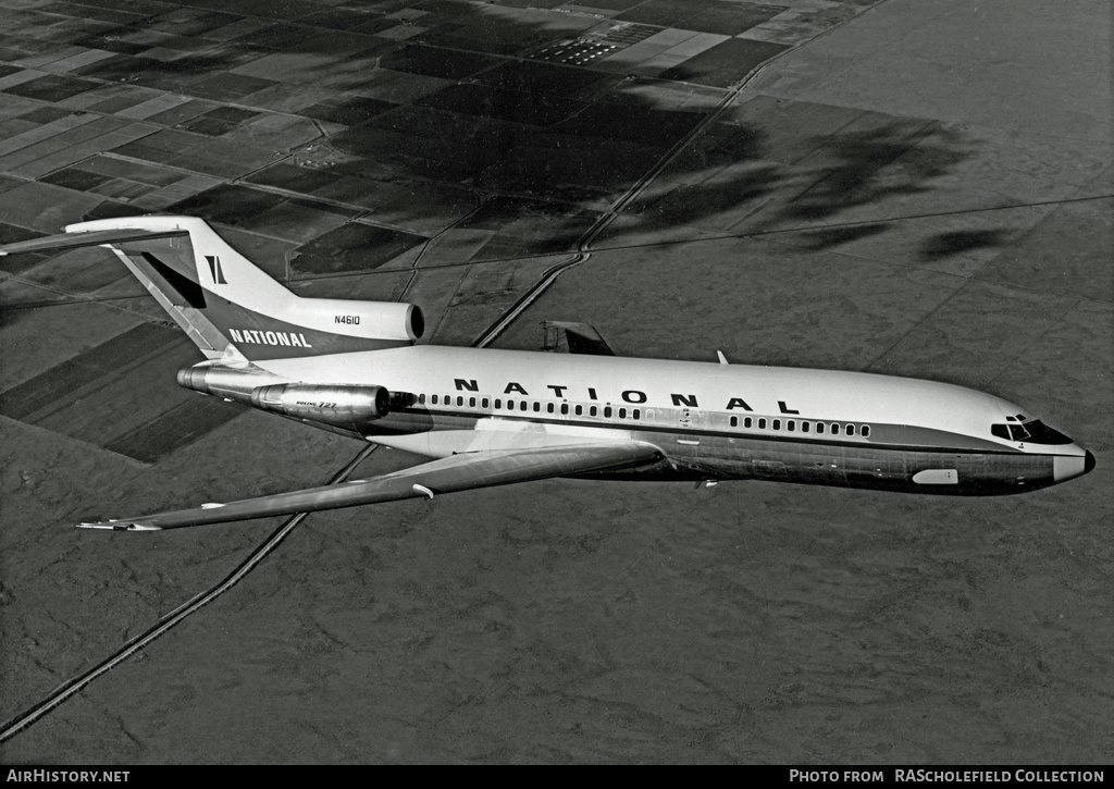 Aircraft Photo of N4610 | Boeing 727-35 | National Airlines | AirHistory.net #121902